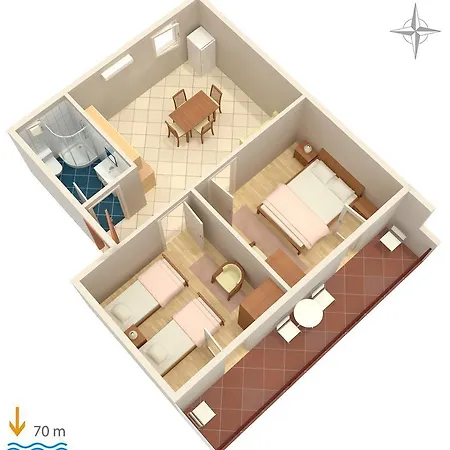 Apartament 6116d